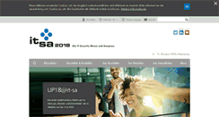 Desktop Screenshot of it-sa.de